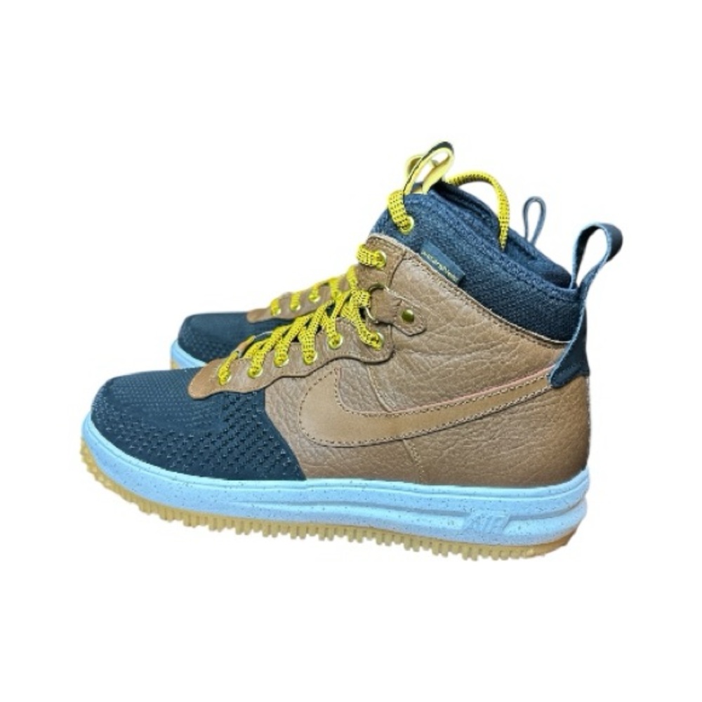 Nike Men’s Air Force One High Duckboot Lunar Brown Black Waterproof Boots